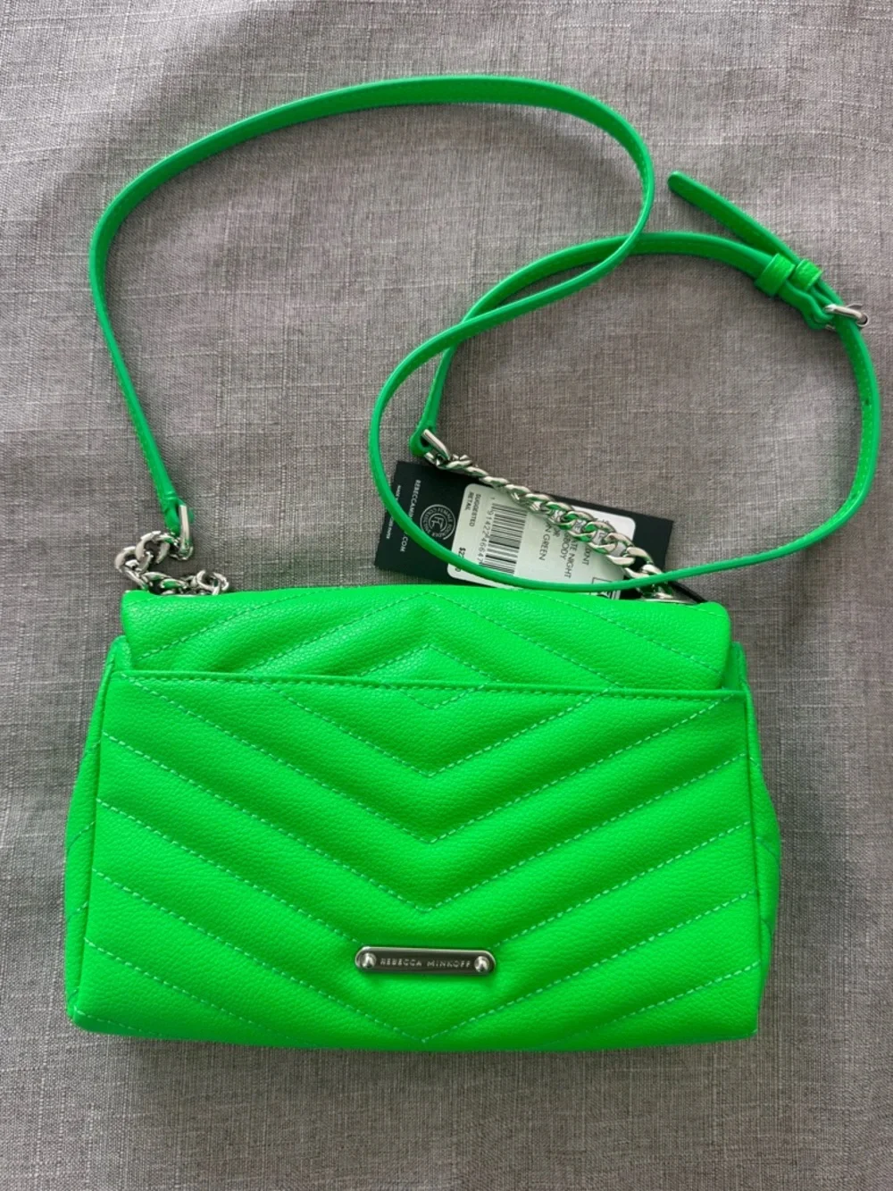 New REBECCA MINKOFF Edie Date Night Quilted Crossbody Bag